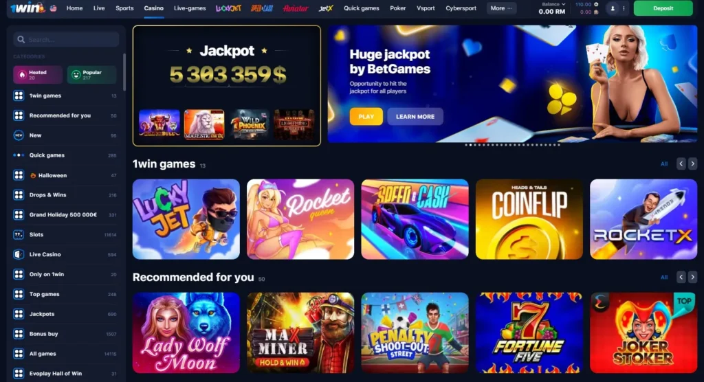 1WIN Online Casino